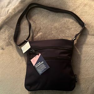 Vera Bradley Navy blue triple zip hipster